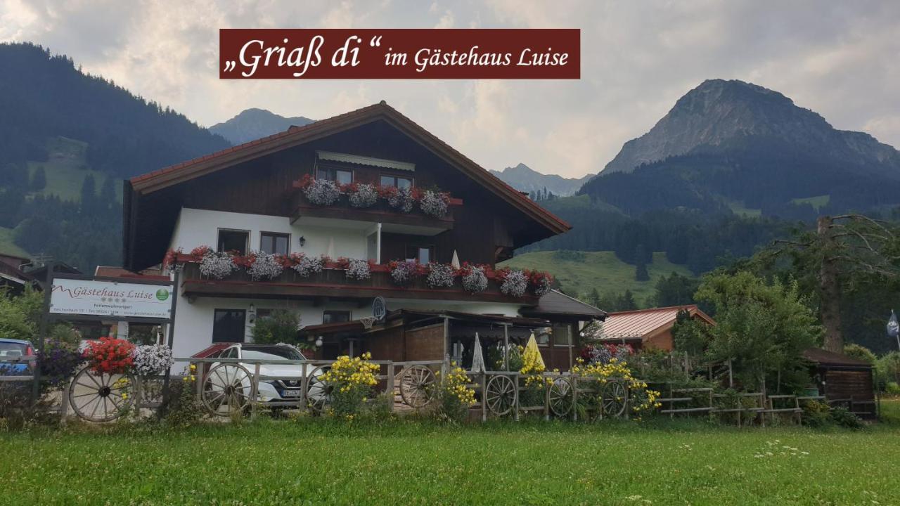 Gastehaus Luise Apartment Oberstdorf Luaran gambar